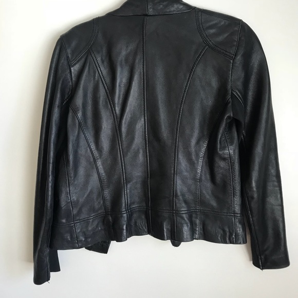 Andrew Marc Marc New York Leather Jacket - Picture 3 of 4